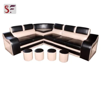 Rexine Double Back Sofa