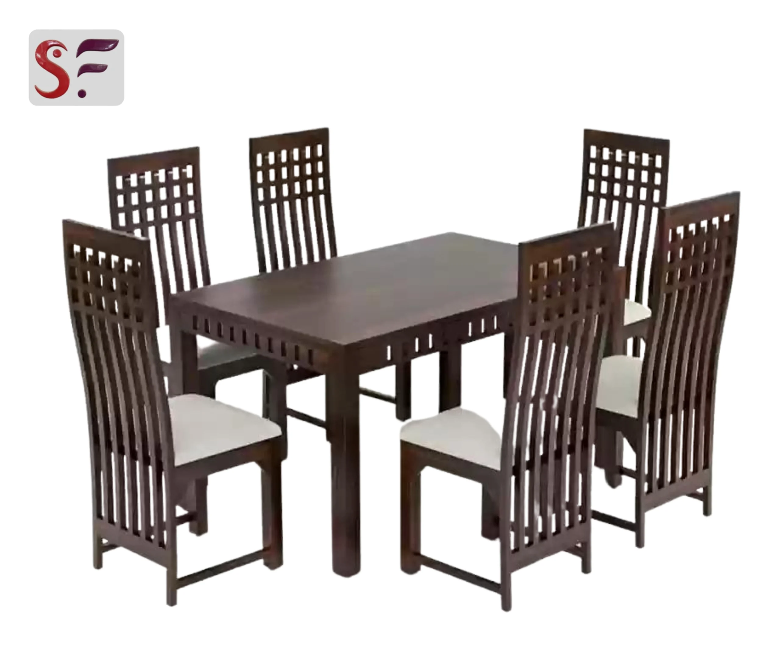 solid 6 seater dining table (1) Solid 6 seater Dining Table